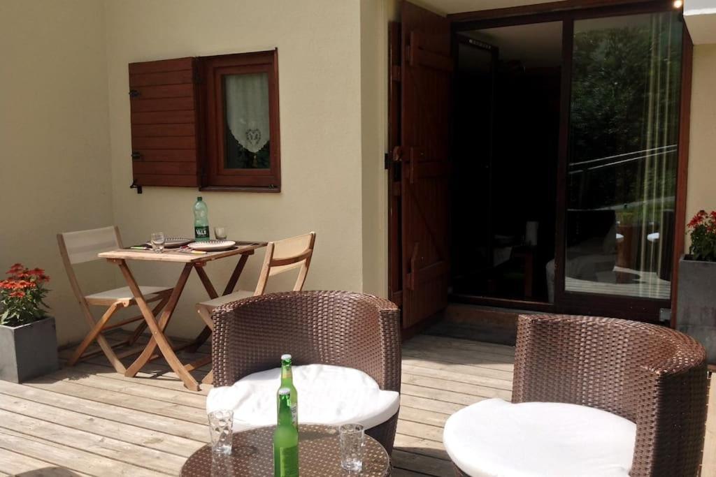Appartement La Clusaz Avec Terrasse Sur Les Pistes De Ski Маниго Экстерьер фото