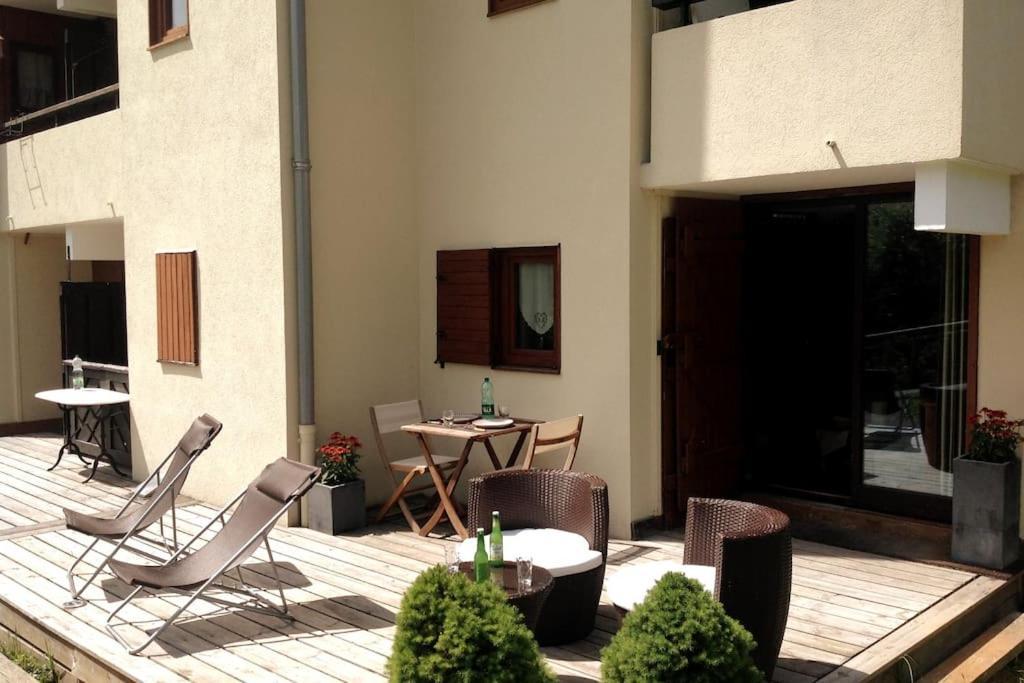 Appartement La Clusaz Avec Terrasse Sur Les Pistes De Ski Маниго Экстерьер фото