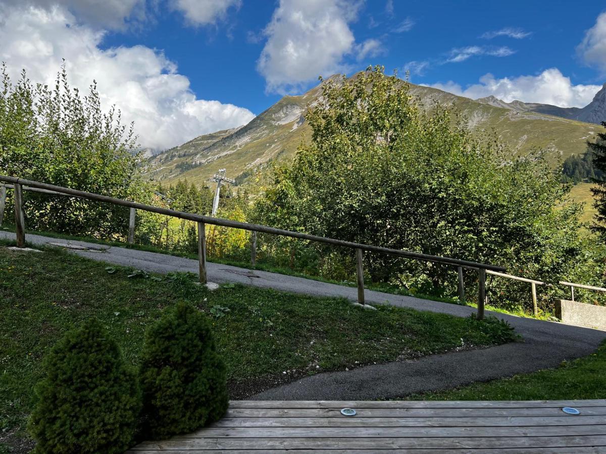Appartement La Clusaz Avec Terrasse Sur Les Pistes De Ski Маниго Экстерьер фото